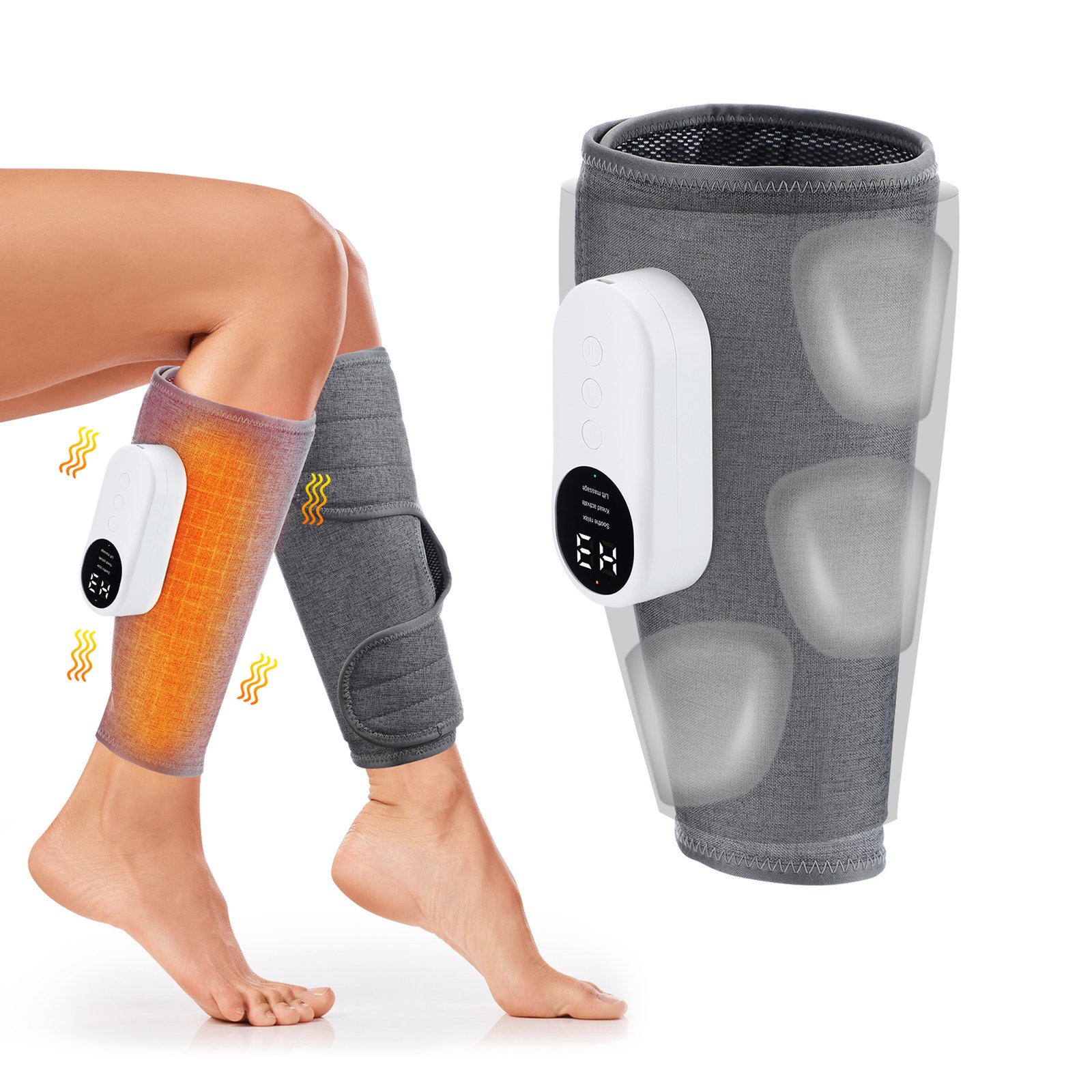 جهاز تدليك الساق والذراع بضغط الهواء (قطعتين) - الصورة 4