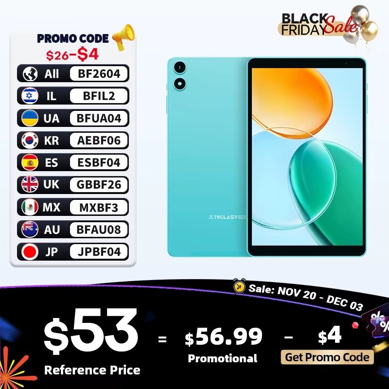 تابلت تيكلاست P85